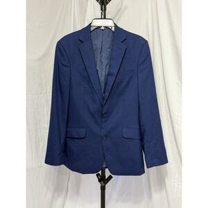 Madison Modern Fit Blazer Blue 2‎ Button 38 Regular Business Formal Preppy